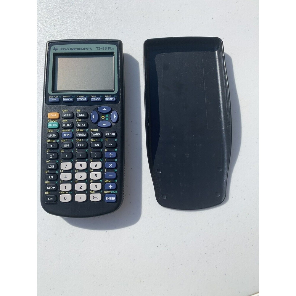 Texas Instruments TI-83 Plus Graphing Calculator - Black, Works great!